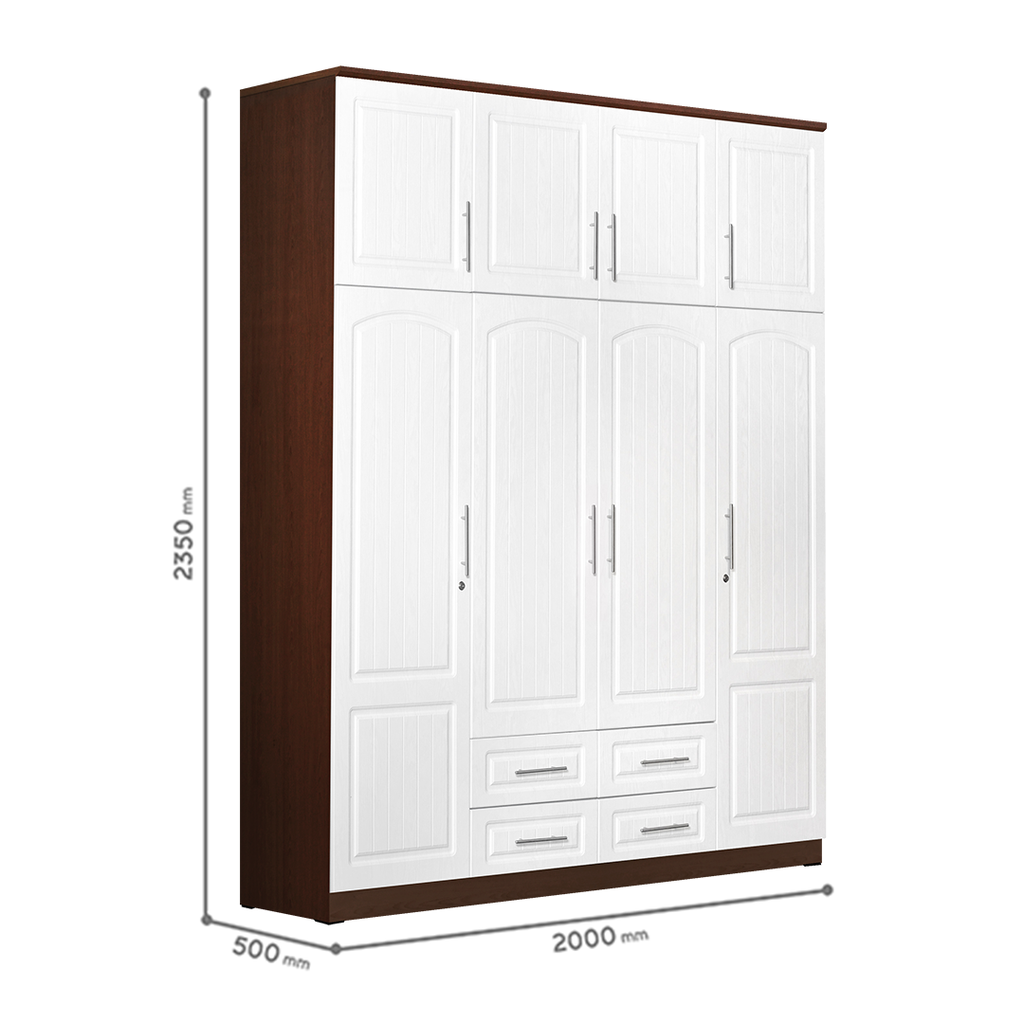 WARDROBE LPXD 48112 BROWN TEAK