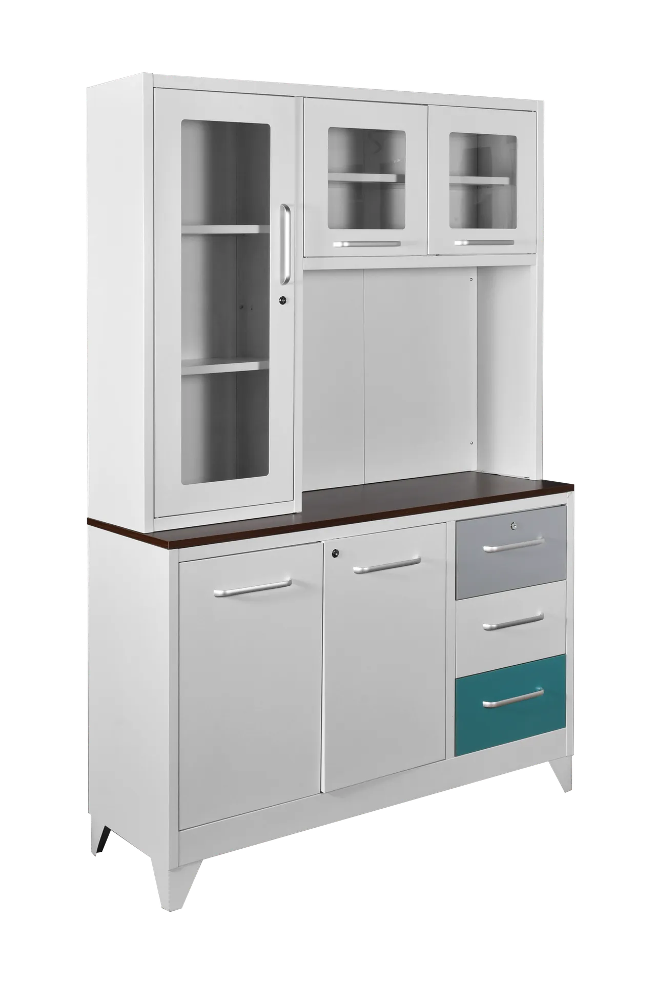STEEL KITCHEN SET 001 WHITE
