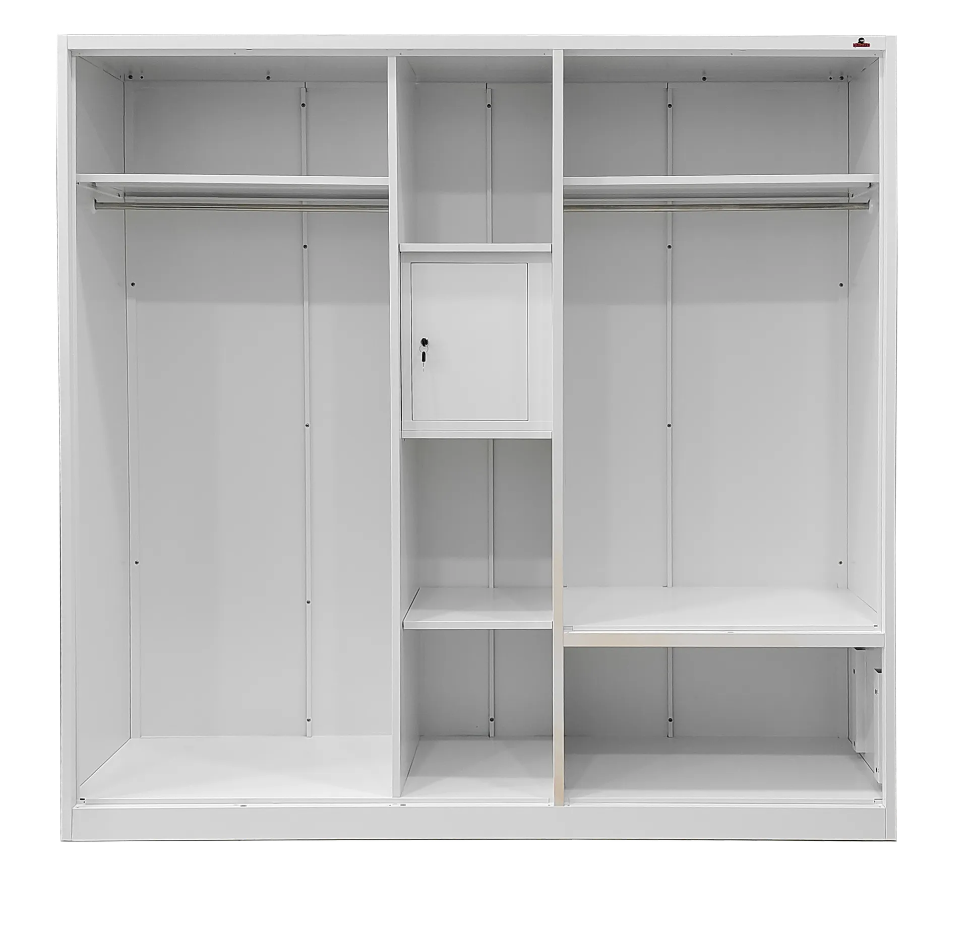 STEEL WARDROBE 5 DOORS MERIGOLD YM WD 2M WHITE