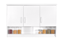 KITCHEN SET ATAS 3 PINTU LUNA PUTIH
