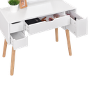 DRESSING TABLE 01 SOLID LEG WHITE
