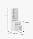 DRESSING TABLE AIRI WHITE
