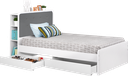 BED SINGLE ECLIPSE 120 x 200