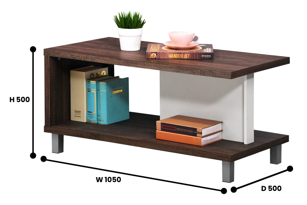 COFFEE TABLE 26113 BROWN TEAK