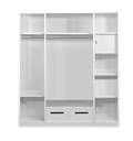 STEEL XR SLIDING WARDROBE 4 DOOR PRINTING 1