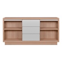 AUDIO VIDEO RACK ARDEN 160 WINTER MAPLE