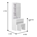 DRESSING TABLE AIRI WHITE