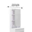 DRESSING TABLE AIRI WHITE