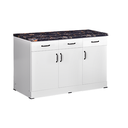 KITCHEN SET BAWAH 3 PINTU 5610 WHITE