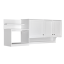 KITCHEN SET ATAS 3 PINTU LAVENDER 3D-M WHITE