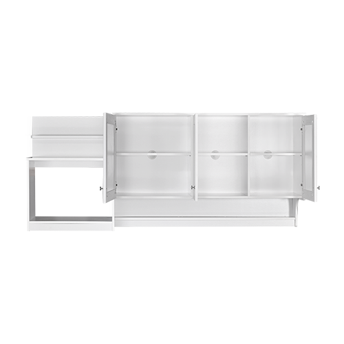 KITCHEN SET ATAS 3 PINTU LAVENDER 3D-M WHITE