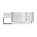 KITCHEN SET ATAS 3 PINTU LAVENDER 3D-M WHITE