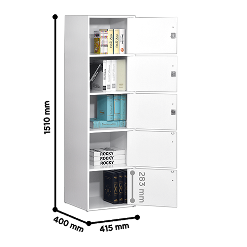 RAK SERBAGUNA 005 WHITE