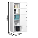 RAK SERBAGUNA 005 WHITE