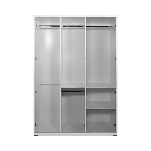 WARDROBE MAJESTIC THREE DOORS WHITE