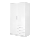 WARDROBE LILY TWO DOORS WHITE