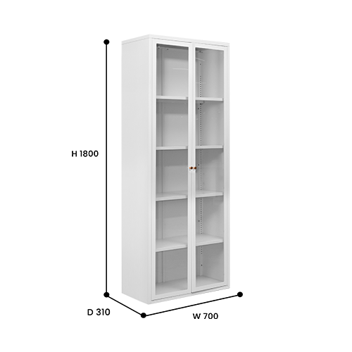 STEEL CABINET BC-1 WHITE