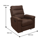 SOFA RECLAINER OSLO 1 SEATER