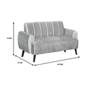 SOFA JANE 2 SEATER AURORA