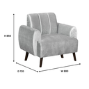 SOFA JANE 1 SEATER AURORA