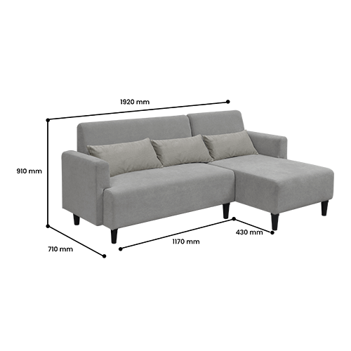 SOFA CAPELLA L SEATER