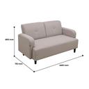 SOFA KIMMY 2 SEATER
