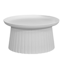 COFFEE TABLE PC5070 WHITE GREY DIA 50 DIA 70