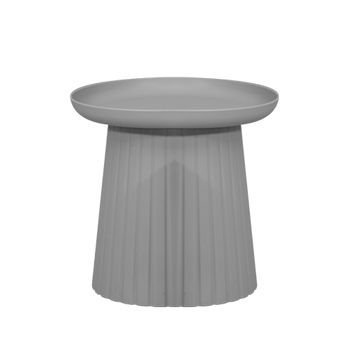 COFFEE TABLE PC5070 WHITE GREY DIA 50 DIA 70