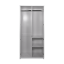 WARDROBE MAJESTIC TWO DOORS WHITE