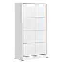 LEMARI SLIDING SEDANG 26112 WHITE