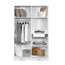 LEMARI SLIDING SEDANG 26112 WHITE