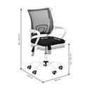 OFFICE CHAIR BX002 WHITE