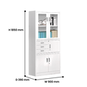 STEEL CABINET X173 WHITE