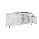 KITCHEN SET BAWAH LAVENDER 4 DOORS WITH SINK