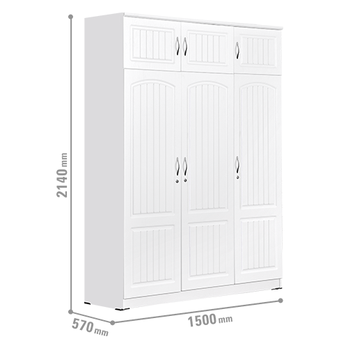 LEMARI PINTU TRIPLE 3PX2