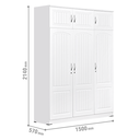 LEMARI PINTU TRIPLE 3PX2