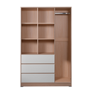 WARDROBE GARVIN THREE DOORS NATURAL
