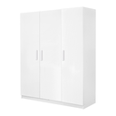 WARDROBE LILY THREE DOORS WHITE