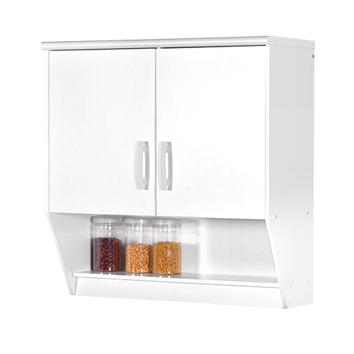 KITCHEN SET ATAS 2 PINTU LUNA PUTIH