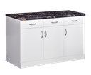 KITCHEN SET BAWAH 3 PINTU 5610 WHITE