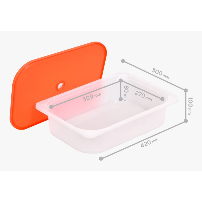 CONTAINER FROSTA SMALL+ CAP ORANGE