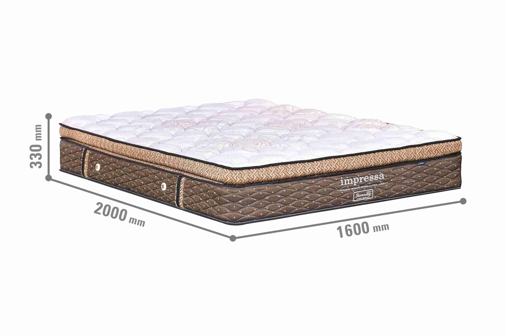MATRAS IMPRESSA LATEX 160 X 200