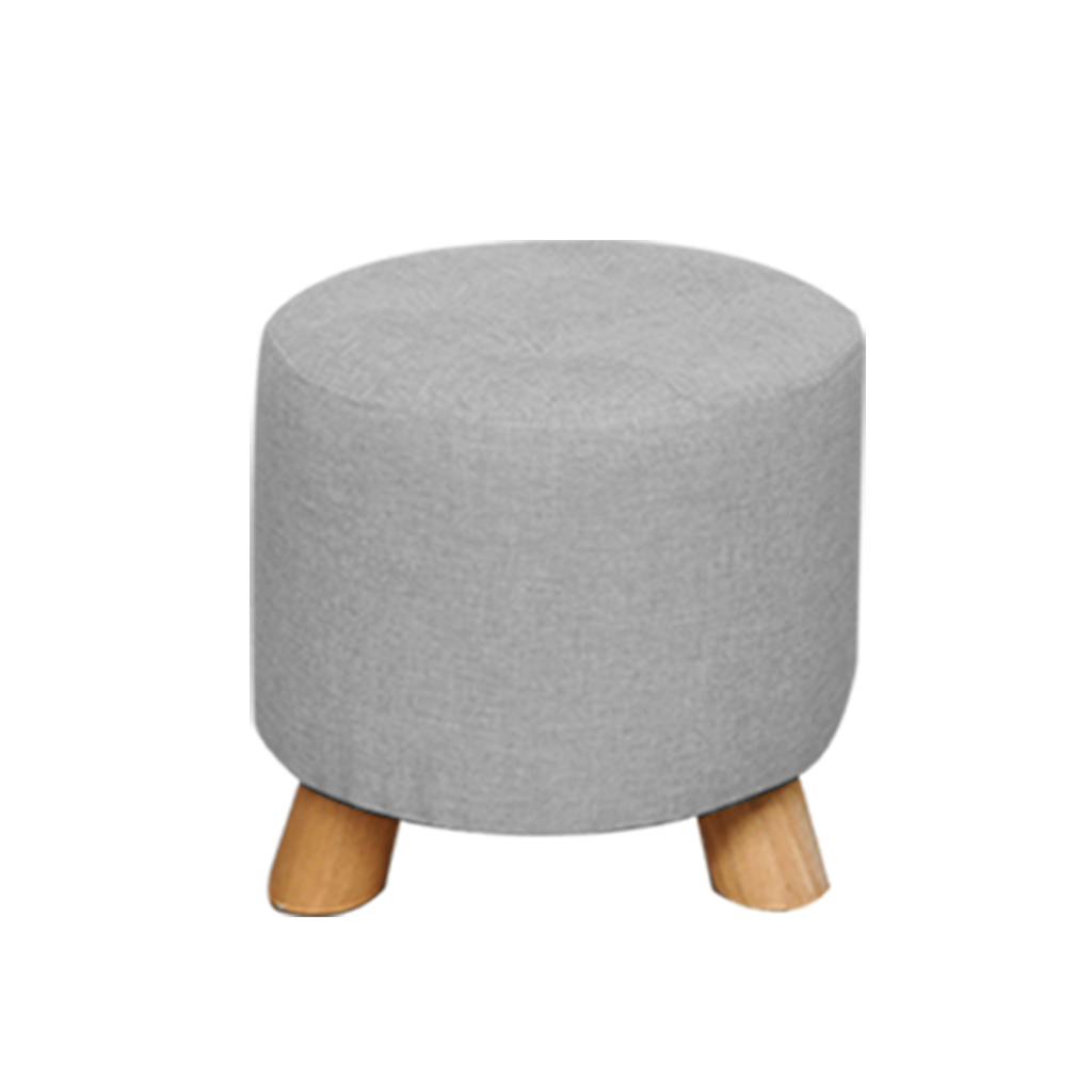 PUFF MONICA ROUND FABRIC