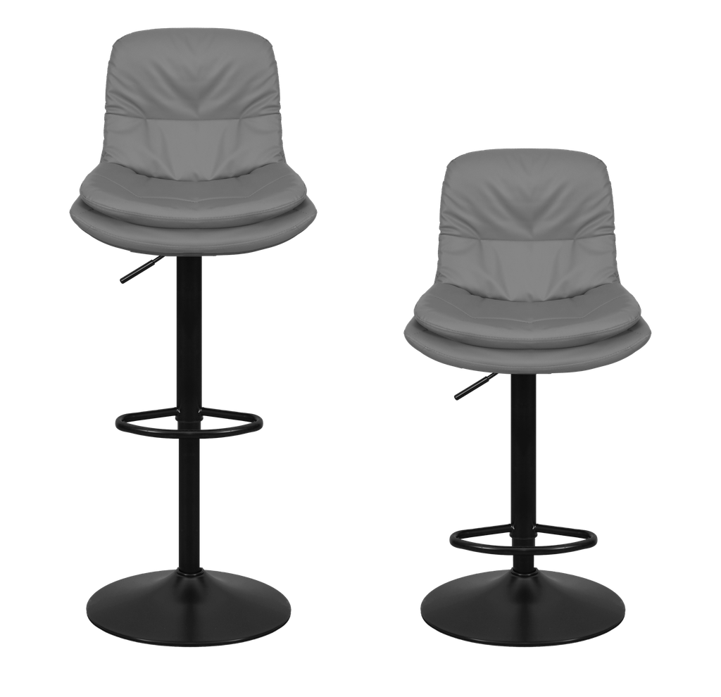 BAR STOOL H 9015 GREY