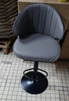 BAR STOOL H 080 GREY