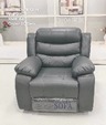 SOFA RECLINER D06 1 SEATER DARK GREY