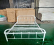 STEEL BED 405 WHITE 160CMx200CM