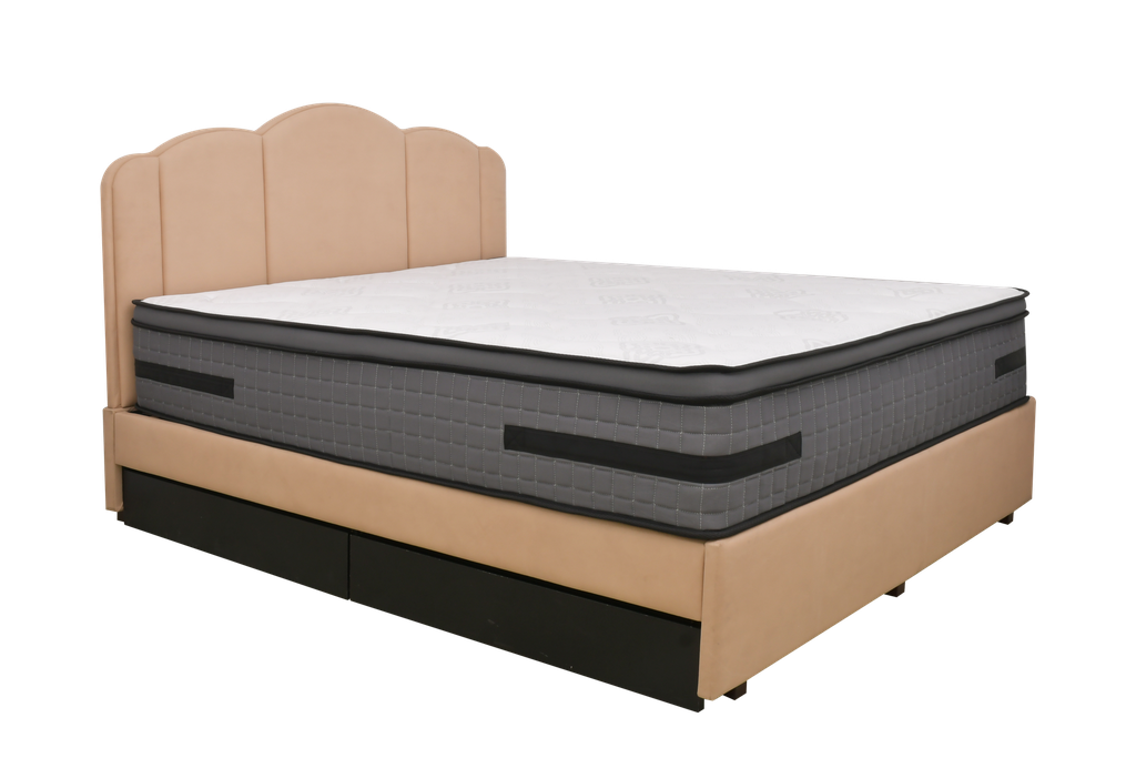 DIVAN - HEAD BOARD 160 ELSA CREAM