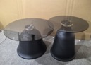 COFFEE TABLE B-715 BLACK DIA70 DIA50