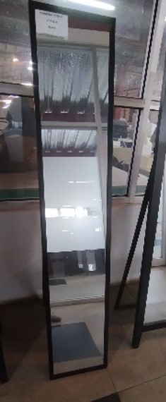 STANDING MIRROR SP WOOD BLACK SMALL